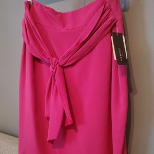 Louben Fuschia Pencil Skirt NWT
